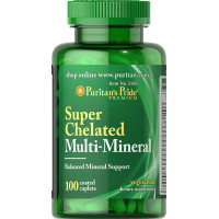 Мультиминеральный комплекс, Multi Mineral, Puritan's Pride, 100 каплет