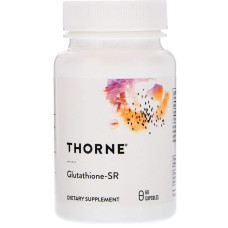 Глутатион-SR, Glutathione, Thorne, 60 капсул (175 мг на капсулу)