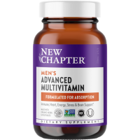 Ежедневные витамины для мужчин, Men's Advanced Multivitamin, New Chapter, 48 вегетарианских таблеток