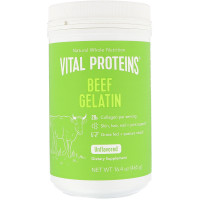 Желатин говяжий, Beef Gelatin, Vital Proteins, без вкуса, порошок, 465 г