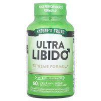 Поддержка либидо, Ultra Libido, Nature's Truth, быстрое действие, для мужчин, 60 гелевых капсул