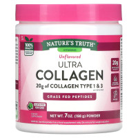Колаген, Ultra Collagen, Nature's Truth, порошок, без ароматизаторів, 198 г