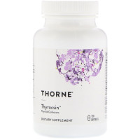 Поддержка щитовидной железы, Thyrocsin, Thorne, 120 капсул