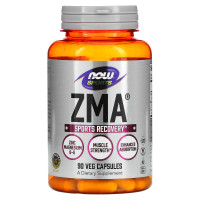 Спортивне відновлення, комплекс ЗМА, ZMA, Now Foods, Sports, 90 вегетаріанських капсул