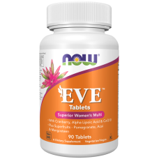 Витамины для женщин Ева, Eve, Women's Multi, Now Foods, превосходный комплекс, 90 таблеток