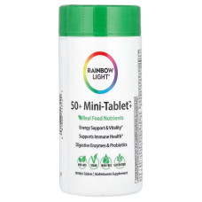Мультивитамины 50+, Multivitamin, Rainbow Light, 90 мини-таблеток