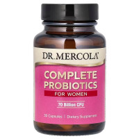 Пробиотики для женщин, Probiotics for Women, Dr. Mercola, 70 млрд. КОЕ, 30 капсул
