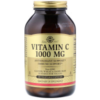 Витамин С, Vitamin C, Solgar, 1000 мг, 250 растительных капсул