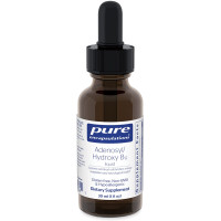 Витамин B12, Adenosyl/Hydroxy B12, Pure Encapsulations, в форме аденозилкобаламина и гидроксикобаламина, 30 мл