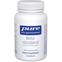 Бета-Ситостерол, Beta-Sitosterol, Pure Encapsulations, для мужчин, для улучшения мочеиспускания и здоровья, 90 капсул