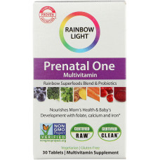 Мультивитамины для беременных, Prenatal One, Rainbow Light, 30 таблеток