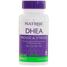 Дегидроэпиандростерон, DHEA, Natrol, 25 мг, 180 таблеток