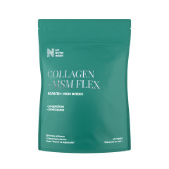 Колаген + МСМ Флекс, Collagen + MSM Flex, My Nutri Week, з підсолоджувачем, смак манго та маракуйя, 270 г
