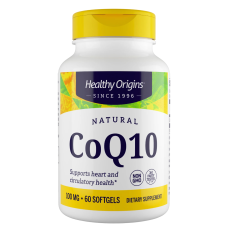 Коэнзим Q10, Healthy Origins, Kaneka Q10 (CoQ10 Gels), 100 мг, 60 капсул