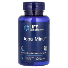 Дофамін: формула для мозку, Dopa-Mind, Life Extension, 60 вегетаріанських таблеток