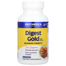 Пищеварительные ферменты, Digest Gold with ATPro, Enzymedica, 180 капсул