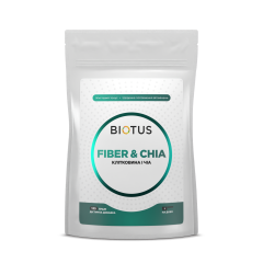 Клітковина та Чіа, Fiber&Chia, Biotus, 135 г