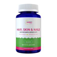 Комплекс шкіра, волосся, нігті, Hair, Skin & Nails Complex Powerfull, Sunny Caps, 100 капсул
