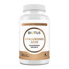 Гіалуронова кислота, Hyaluronic Acid, Biotus, 100 капсул