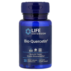Біо-кверцетин, Bio-Quercetin, Life Extension, 30 вегетаріанських капсул