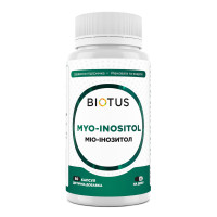 Мио-инозитол, Myo-Inositol, Biotus, 2000 мг, 60 капсул (500 мг в 1 капсуле)