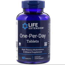 Витаминный комплекс, One-Per-Day Tablets, Life Extension, 1 в день, 60 таблеток