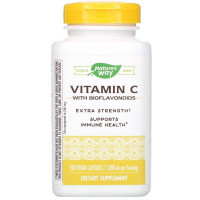 Витамин С (аскорбиновая кислота), Vitamin C-1000, Nature's Way, с биофлавоноидами, 250 веганских капсул