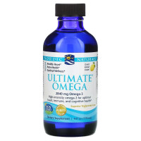 Концентрат рыбьего жира (лимон), Ultimate Omega, Nordic Naturals, 119 мл.