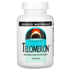 Теломер захист ДНК, Telomeron, Source Naturals, 60 таблеток