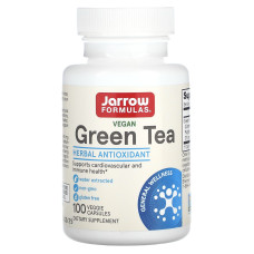 Зелений чай (Green Tea), Jarrow Formulas, 500 мг, 100 капсул