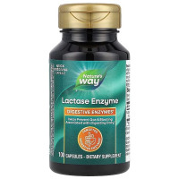 Лактаза, Lactose Defense, Nature's Way, 100 капсул (230 мг в 1 капсулі)