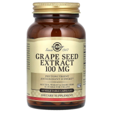 Екстракт виноградних кісточок, Grape Seed, Solgar, 100 мг, 60 вегетаріанських капсул