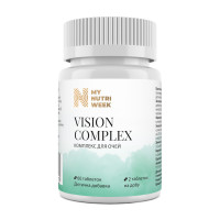 Комплекс для глаз, Vision Complex, My Nutri Week, 60 таблеток