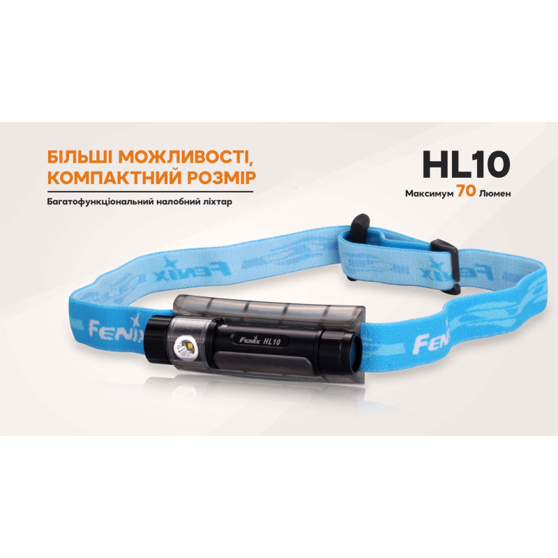 Ліхтар налобний Fenix HL10 purple