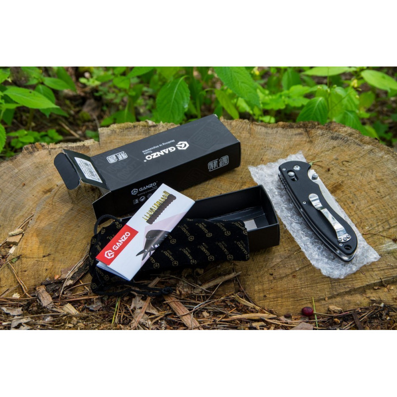 Ніж складаний Ganzo G740-BK чорний