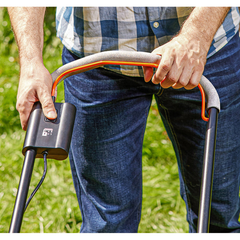 Акумуляторна газонокосарка Litheli, живлення від павербанку (УМБ Litheli Power Bank 20000 mAh, 45 W, 4А SE в комплекті)