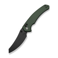Ніж складаний туристичний Civivi Sixgill, (8.7 см) Nitro-V / Micarta темно-зелений