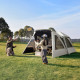 Намет чотиримісний автоматичний з тамбуром Naturehike Ango CNK2650WS019, коричневий