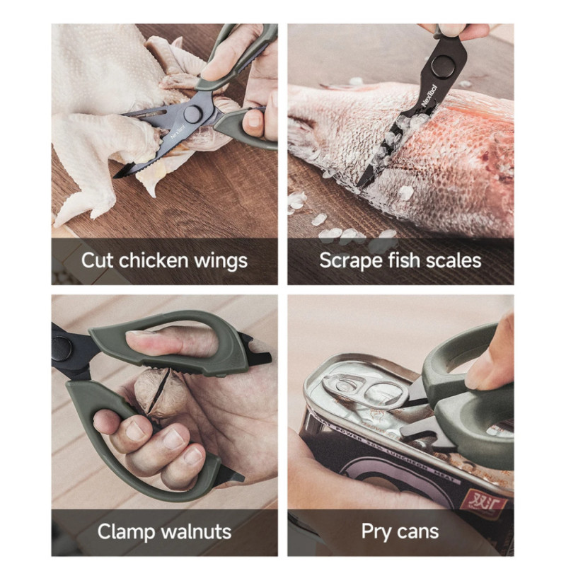 Набір кухонного посуду кемпінговий NexTool Outdoor Cooking set, 6 предметів