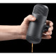 Портативна еспресо-кавоварка Wacaco Nanopresso сіра з чохлом, механічна, для меленої кави