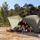 Намет надлегкий двомісний Naturehike Mongar Hiking Tent Pro CNK2550WS037, 20D, зелений