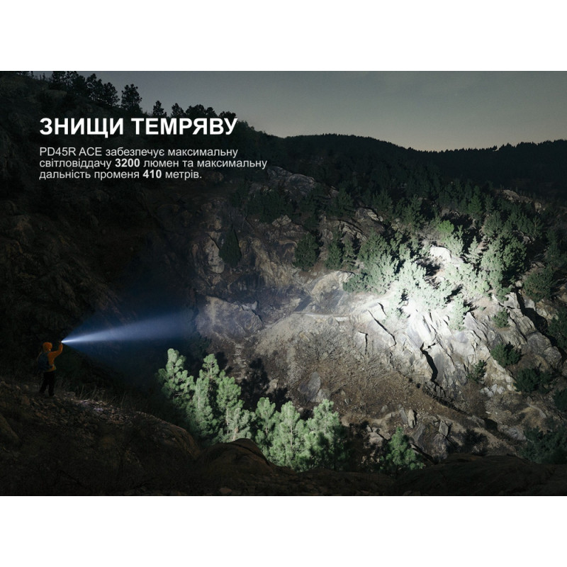 Ліхтар тактичний Fenix PD45R ACE