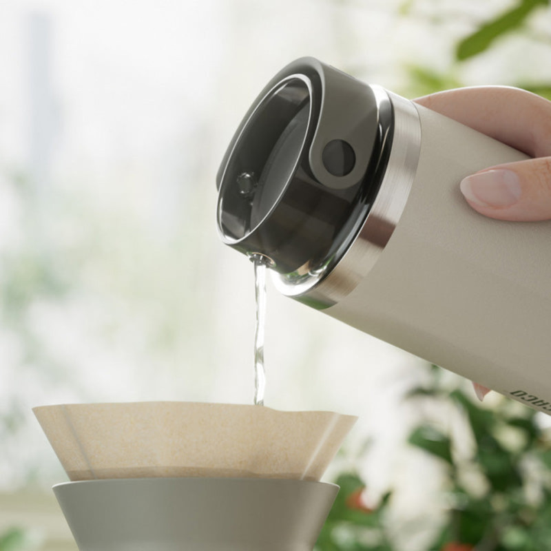 Кришка із ручкою Exaflow для кавоварок та термокухлів Wacaco