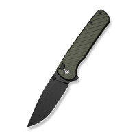 Ніж складаний туристичний Civivi Iron Tide (8.2 см) 14C28N / Aluminum зелений