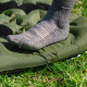 Матрац туристичний надувний двомісний Naturehike CNK2550WS019, 200 х 125 х 9.5 см, зелений із вбудованою помпою для надування