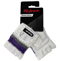 Рукавички для фітнесу Fit forever Range AI-04-1353 білий-синій S