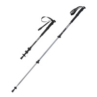 Трекінгова палиця 3-сек. Naturehike Men ST 01 6061 AL NH17D001-Z, алюміній, чорна