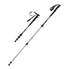 Трекінгова палиця 3-сек. Naturehike Men ST 01 6061 AL NH17D001-Z, алюміній, чорна