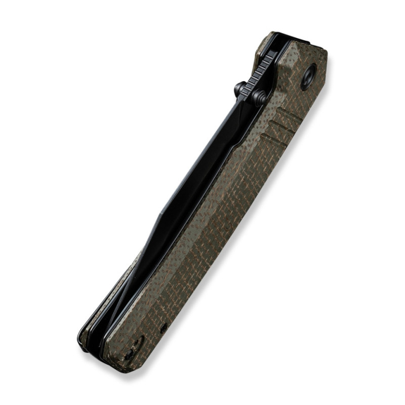 Ніж складаний тактичний Civivi Bhaltair, (10.1 см) 14C28N / Micarta зелений