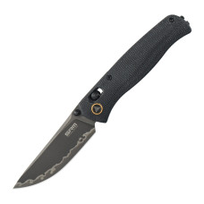 Ніж складаний туристичний SRM Medal (8,2 см) 140Cr / Micarta, чорний